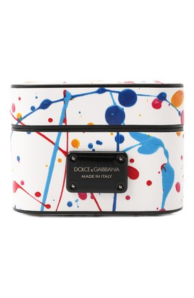 Кожаный чехол для airpods pro DOLCE & GABBANA белого цвета по цене 22550 руб., арт. BP2816/AQ276 | Фото 1 Кожаный чехол для airpods pro DOLCE & GABBANA белого цвета, арт. BP2816/AQ276 | Фото 1 (Материал: Натуральная кожа; Женское Кросс-КТ: Кожа AirPods)