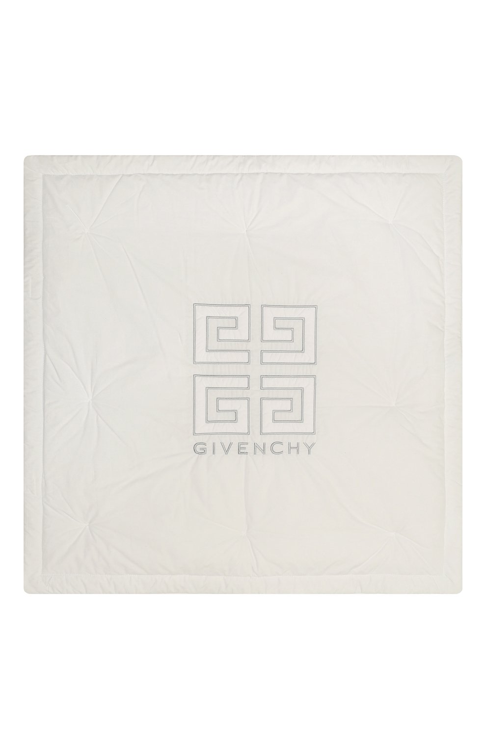 Детского хлопковый плед GIVENCHY белого цвета по цене 0 руб., арт. H90116 | Фото 3 Детского хлопковый плед GIVENCHY белого цвета, арт. H90116 | Фото 3