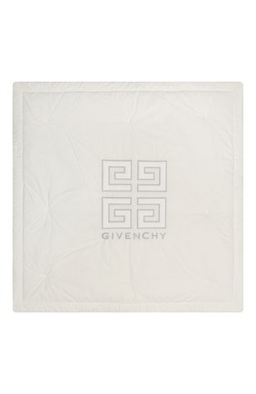 Детского хлопковый плед GIVENCHY белого цвета по цене 0 руб., арт. H90116 | Фото 3 Детского хлопковый плед GIVENCHY белого цвета, арт. H90116 | Фото 3
