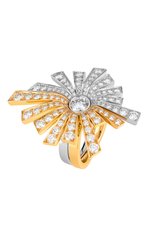 Женские кольцо CHANEL бесцветного цвета, арт. J11882 | Фото 1 (Драгоценные камни: Бриллианты; Материал сплава: Белое золото, Желтое золото)