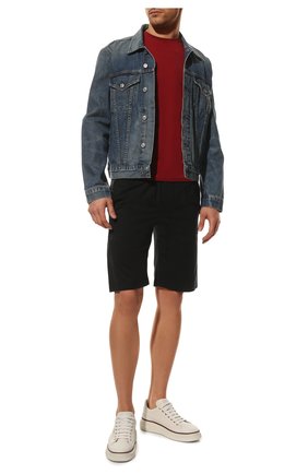 Мужская хлопковая футболка CORNELIANI красного цвета по цене 14550 руб., арт. 89G587-2125004/00 | Фото 2 Мужская хлопковая футболка CORNELIANI красного цвета, арт. 89G587-2125004/00 | Фото 2 (Длина (для топов): Стандартные; Материал внешний: Хлопок; Рукава: Короткие; Принт: Без принта; Стили: Кэжуэл)