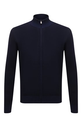 Мужской хлопковый кардиган CORNELIANI темно-синего цвета по цене 48350 руб., арт. 89M511-2125176/00 | Фото 1 Мужской хлопковый кардиган CORNELIANI темно-синего цвета, арт. 89M511-2125176/00 | Фото 1 (Материал внешний: Хлопок; Рукава: Длинные; Длина (для топов): Стандартные; Мужское Кросс-КТ: Кардиган-одежда; Стили: Кэжуэл)