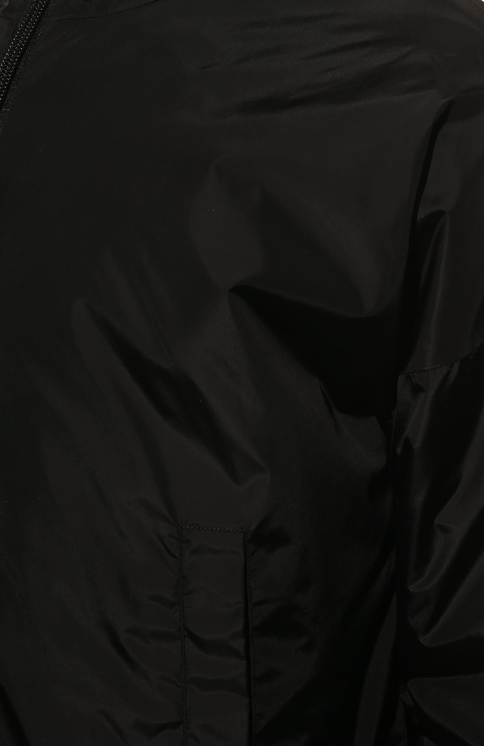 Мужская куртка DSQUARED2 черного цвета, арт. S79AM0029/S53817 | Фото 5 (Кросс-КТ: Куртка, Ветровка; Рукава: Длинные; Материал внешний: Синтетический материал; Материал подклада: Синтетический материал; Длина (верхняя одежда): Короткие; Стили: Кэжуэл)