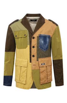 Мужской хлопковый пиджак DSQUARED2 разноцветного цвета по цене 154000 руб., арт. S74BN1099/STZ047 | Фото 1 Мужской хлопковый пиджак DSQUARED2 разноцветного цвета, арт. S74BN1099/STZ047 | Фото 1 (Материал внешний: Хлопок; Материал подклада: Хлопок; Длина (для топов): Стандартные; Рукава: Длинные; Случай: Повседневный; 1-2-бортные: Однобортные; Пиджаки М: Прямой; Стили: Гранж)