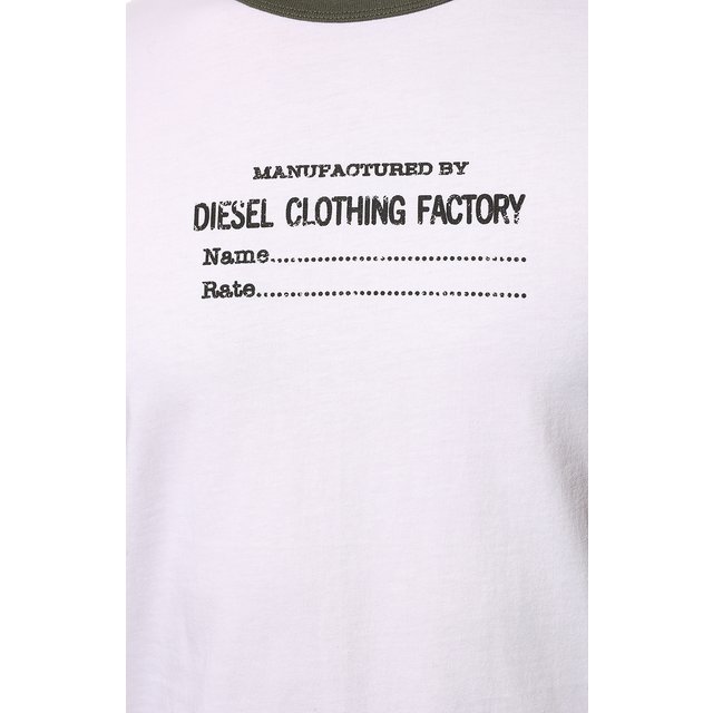 фото Хлопковая футболка diesel