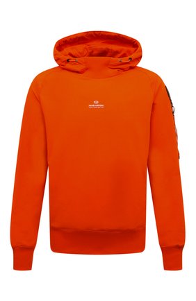 Мужской хлопковое худи PARAJUMPERS оранжевого цвета по цене 35000 руб., арт. 22SM-PM FLE RE02/ELECTRA | Фото 1 Мужской хлопковое худи PARAJUMPERS оранжевого цвета, арт. 22SM-PM FLE RE02/ELECTRA | Фото 1 (Материал внешний: Хлопок; Длина (для топов): Стандартные; Рукава: Длинные; Принт: С принтом; Мужское Кросс-КТ: Худи-одежда; Стили: Спорт-шик)