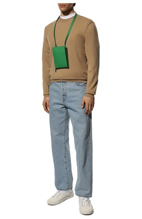 Мужской кожаный футляр le gadju JACQUEMUS зеленого цвета по цене 49950 руб., арт. 225SL029-3037 | Фото 3 Мужской кожаный футляр le gadju JACQUEMUS зеленого цвета, арт. 225SL029-3037 | Фото 3 (Материал: Натуральная кожа; Кросс-КТ: обложки и футляры)