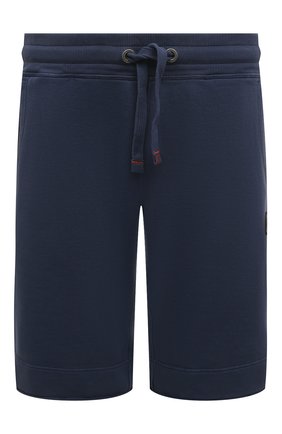 Мужские хлопковые шорты PARAJUMPERS темно-синего цвета по цене 22600 руб., арт. 22SM-PM PAN BF05/C0LT0N | Фото 1 Мужские хлопковые шорты PARAJUMPERS темно-синего цвета, арт. 22SM-PM PAN BF05/C0LT0N | Фото 1 (Длина Шорты М: До колена; Материал внешний: Хлопок; Кросс-КТ: Трикотаж; Принт: Без принта; Стили: Спорт-шик; Случай: Повседневный)