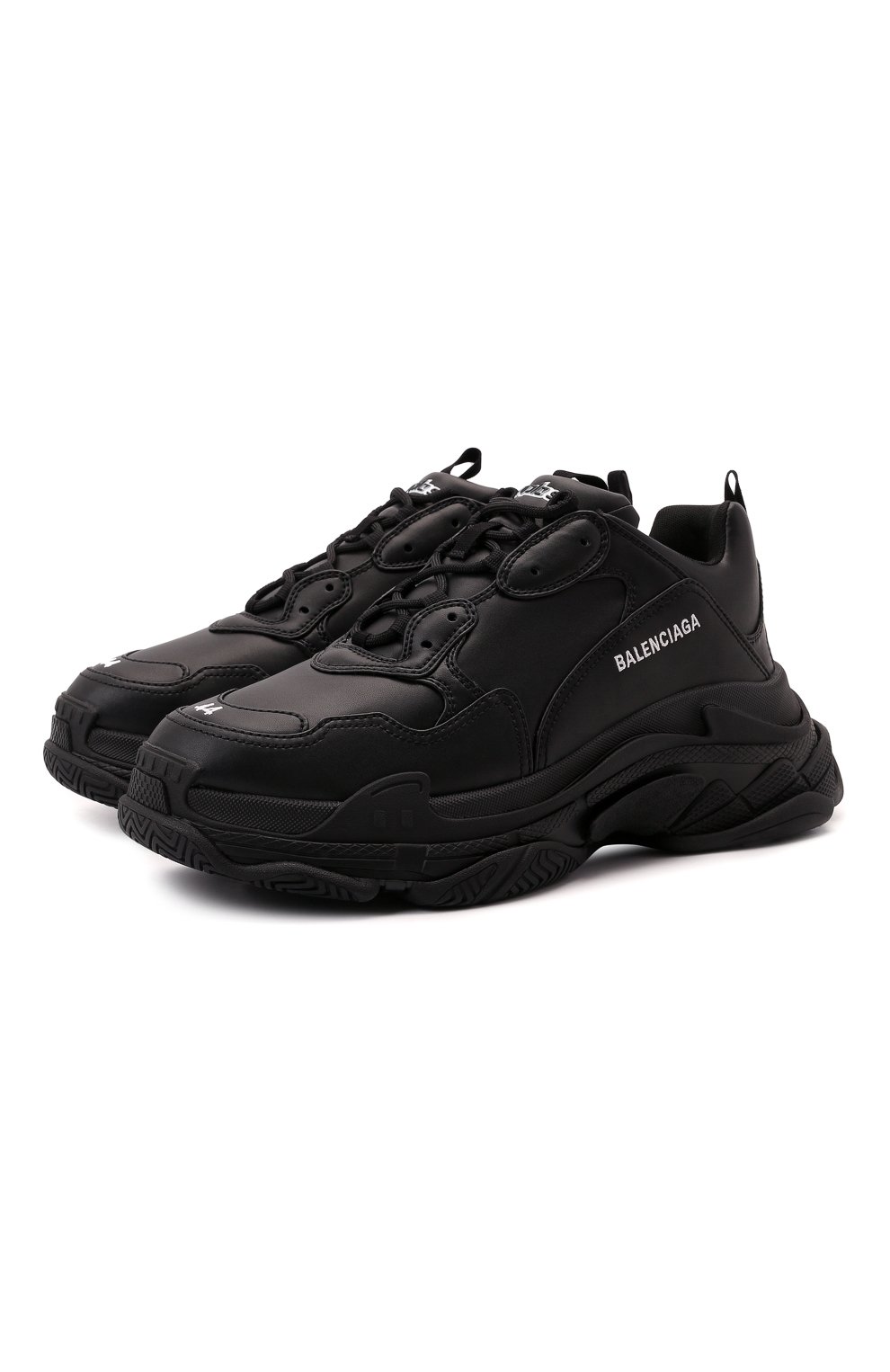 Мужские черные кроссовки triple s BALENCIAGA купить в интернет-магазине  ЦУМ, арт. 536737/W2FA5