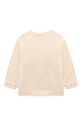 Детский хлопковый свитшот CHLOÉ бежевого цвета по цене 16200 руб., арт. C05402 | Фото 2 Детский хлопковый свитшот CHLOÉ бежевого цвета, арт. C05402 | Фото 2 (Кросс-КТ НВ: Свитшоты)