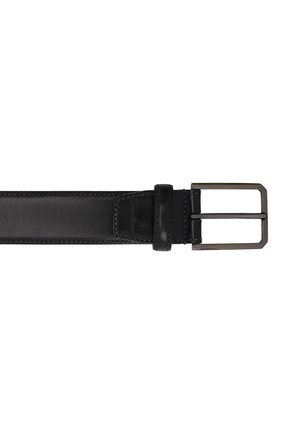 Мужской кожаный ремень SANTONI темно-синего цвета по цене 25650 руб., арт. CM35VC003B91GVVDU59 | Фото 4 Мужской кожаный ремень SANTONI темно-синего цвета, арт. CM35VC003B91GVVDU59 | Фото 4 (Материал: Натуральная кожа; Случай: Формальный)