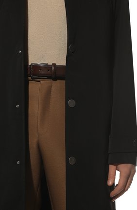 Мужской кожаный ремень SANTONI коричневого цвета по цене 37200 руб., арт. CM35VC003B91GVVDT29 | Фото 2 Мужской кожаный ремень SANTONI коричневого цвета, арт. CM35VC003B91GVVDT29 | Фото 2 (Случай: Формальный; Материал: Натуральная кожа)