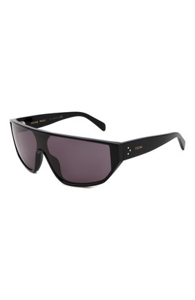 Женские солнцезащитные очки CELINE EYEWEAR черного цвета, арт. CL40195I 01A | Фото 1 (Тип очков: С/з; Оптика Гендер: оптика-женское; Очки форма: Маска)