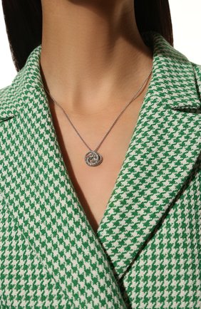 Женская кулон на цепочке generation SWAROVSKI серебряного цвета, арт. 5636512 | Фото 2 (Материал: Металл)