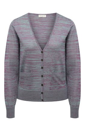 Женский кардиган из шерсти и вискозы DRIES VAN NOTEN разноцветного цвета по цене 59950 руб., арт. 221-011272-4712 | Фото 1 Женский кардиган из шерсти и вискозы DRIES VAN NOTEN разноцветного цвета, арт. 221-011272-4712 | Фото 1 (Материал внешний: Вискоза, Шерсть; Длина (для топов): Стандартные; Рукава: Длинные; Женское Кросс-КТ: кардиган-трикотаж; Стили: Кэжуэл)