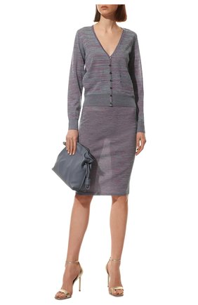 Женский кардиган из шерсти и вискозы DRIES VAN NOTEN разноцветного цвета по цене 59950 руб., арт. 221-011272-4712 | Фото 2 Женский кардиган из шерсти и вискозы DRIES VAN NOTEN разноцветного цвета, арт. 221-011272-4712 | Фото 2 (Материал внешний: Вискоза, Шерсть; Длина (для топов): Стандартные; Рукава: Длинные; Женское Кросс-КТ: кардиган-трикотаж; Стили: Кэжуэл)