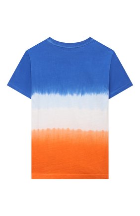 Детская хлопковая футболка POLO RALPH LAUREN разноцветного цвета, арт. 323861031 | Фото 2 (Рукава: Короткие; Материал внешний: Хлопок)