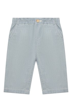Детские хлопковые брюки POLO RALPH LAUREN голубого цвета, арт. 320864105 | Фото 1 (Кросс-КТ НВ: Брюки)
