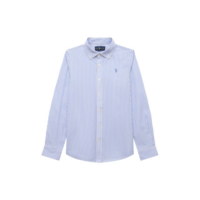 Хлопковая блузка Polo Ralph Lauren 312860112