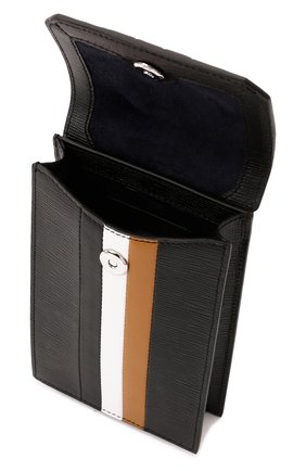 Кожаный чехол для iphone BOSS черного цвета, арт. 50470829 | Фото 5 (Женское Кросс-КТ: Кожа iPhone; Материал: Натуральная кожа)