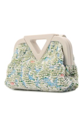 Женская сумка point small BOTTEGA VENETA разноцветного цвета по цене 189500 руб., арт. 690677/V1T61 | Фото 4 Женская сумка point small BOTTEGA VENETA разноцветного цвета, арт. 690677/V1T61 | Фото 4 (Сумки-технические: Сумки через плечо, Сумки top-handle; Ремень/цепочка: На ремешке; Материал: Текстиль; Размер: small)