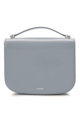 Женская сумка taos JIL SANDER голубого цвета по цене 178000 руб., арт. JSPU853526-WUB00083N | Фото 1 Женская сумка taos JIL SANDER голубого цвета, арт. JSPU853526-WUB00083N | Фото 1 (Сумки-технические: Сумки top-handle; Материал: Натуральная кожа; Ремень/цепочка: На ремешке; Размер: small)