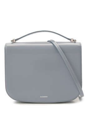 Женская сумка taos JIL SANDER голубого цвета по цене 178000 руб., арт. JSPU853526-WUB00083N | Фото 7 Женская сумка taos JIL SANDER голубого цвета, арт. JSPU853526-WUB00083N | Фото 7 (Сумки-технические: Сумки top-handle; Материал: Натуральная кожа; Ремень/цепочка: На ремешке; Размер: small)