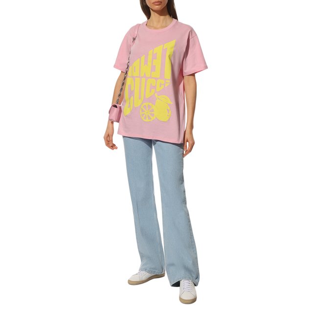 фото Хлопковая футболка gucci