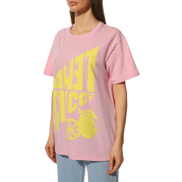 фото Хлопковая футболка gucci