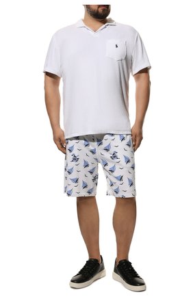 Мужское хлопковое поло POLO RALPH LAUREN белого цвета по цене 16250 руб., арт. 711835786/PRL BS | Фото 2 Мужское хлопковое поло POLO RALPH LAUREN белого цвета, арт. 711835786/PRL BS | Фото 2 (Рукава: Короткие; Длина (для топов): Удлиненные; Материал внешний: Хлопок; Застежка: Открытый ворот; Стили: Кэжуэл; Big sizes: Big Sizes)
