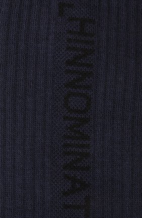 Мужские хлопковые носки HINNOMINATE темно-синего цвета, арт. HAS2/HNAM15CZ | Фото 2 (Материал внешний: Хлопок; Кросс-КТ: бельё)