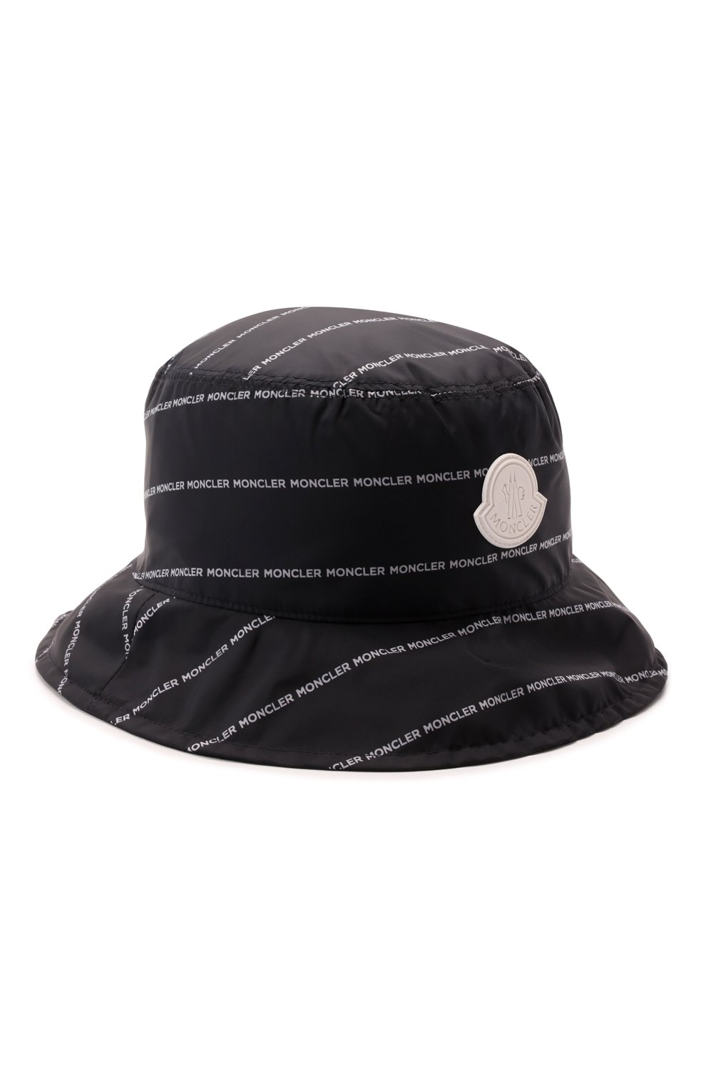 Мужская панама MONCLER темно-синего цвета, арт. H1-091-3B000-09-595RF | Фото 1 (Материал: Текстиль, Синтетический материал)