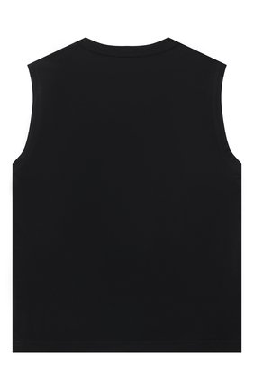 Детский хлопковый топ DIESEL черного цвета по цене 5455 руб., арт. J00611-00YI9 | Фото 2 Детский хлопковый топ DIESEL черного цвета, арт. J00611-00YI9 | Фото 2 (Рукава: Короткие; Материал внешний: Хлопок; Девочки Кросс-КТ: топ-одежда; Ростовка одежда: 10 - 11 лет | 140 - 146см, 12 лет | 152 см, 16 лет | 164 см, 4 года | 104 см, 6 лет | 116 см, 8 лет | 128 см)