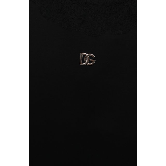Хлопковая футболка Dolce & Gabbana L5JD4E/G7C2U/2-6 Фото 3