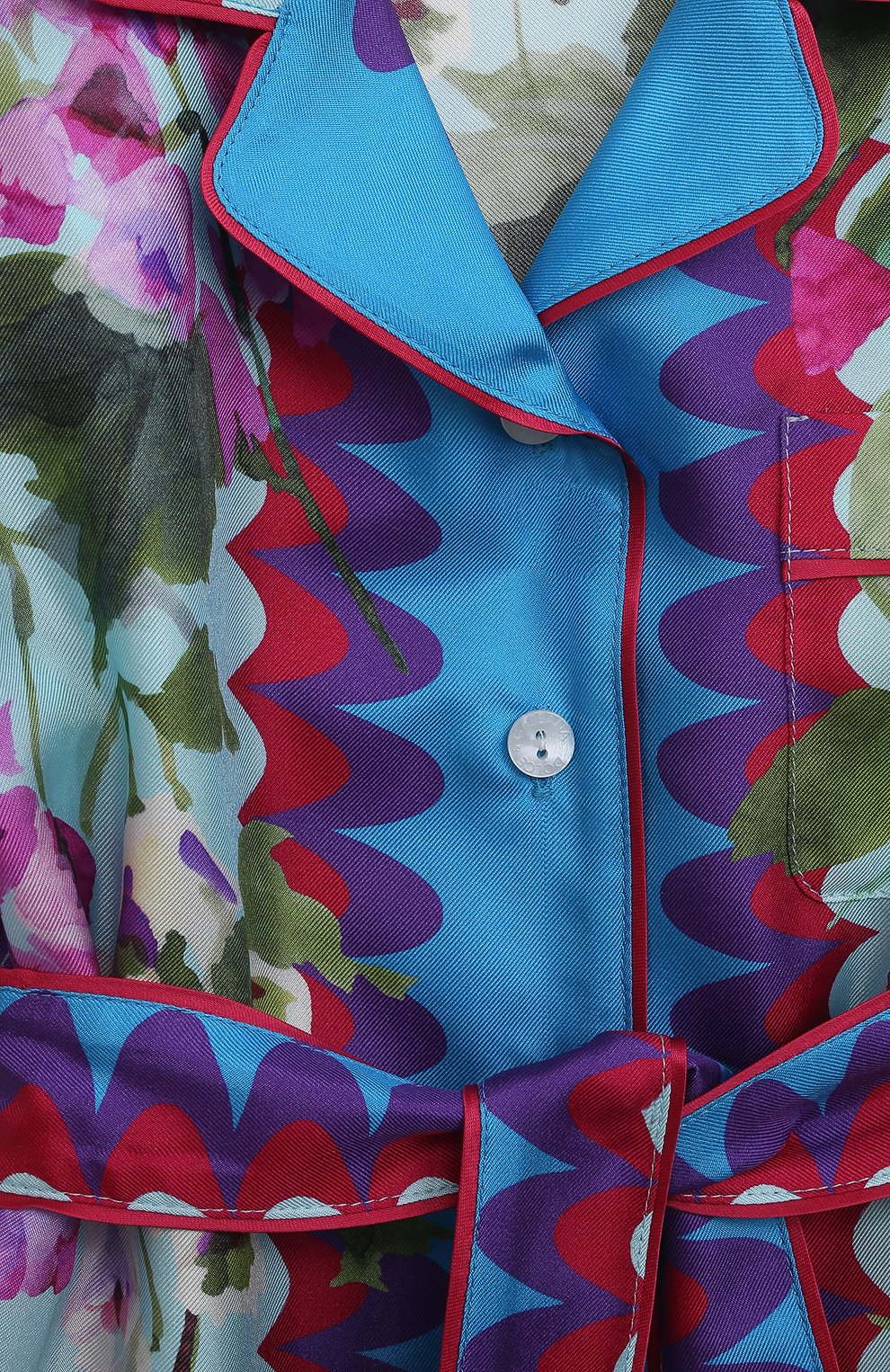 Шелковая блузка Dolce & Gabbana L55S42/G7B3T/2-6 Фото 3