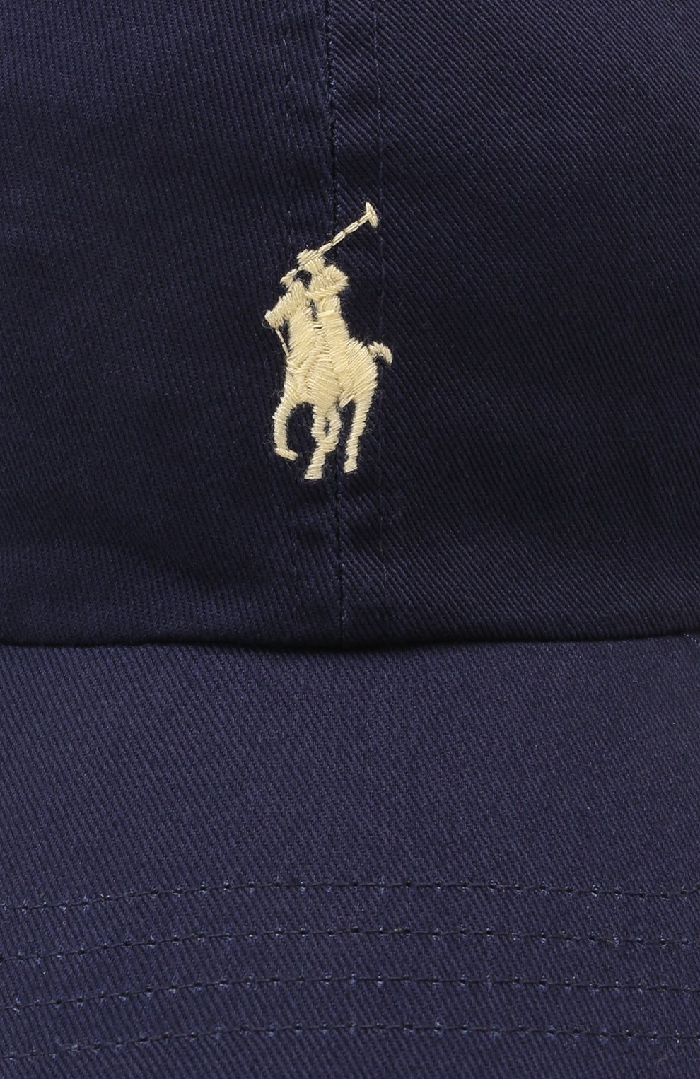 Детская хлопковая бейсболка POLO RALPH LAUREN темно-синего цвета по цене 3820 руб., арт. 322552489 | Фото 3 Детская хлопковая бейсболка POLO RALPH LAUREN темно-синего цвета, арт. 322552489 | Фото 3 (Материал: Текстиль, Хлопок)