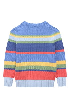 Детский хлопковый пуловер POLO RALPH LAUREN разноцветного цвета, арт. 321862006 | Фото 2 (Рукава: Длинные; Материал внешний: Хлопок; Мальчики Кросс-КТ: Пуловер-одежда)