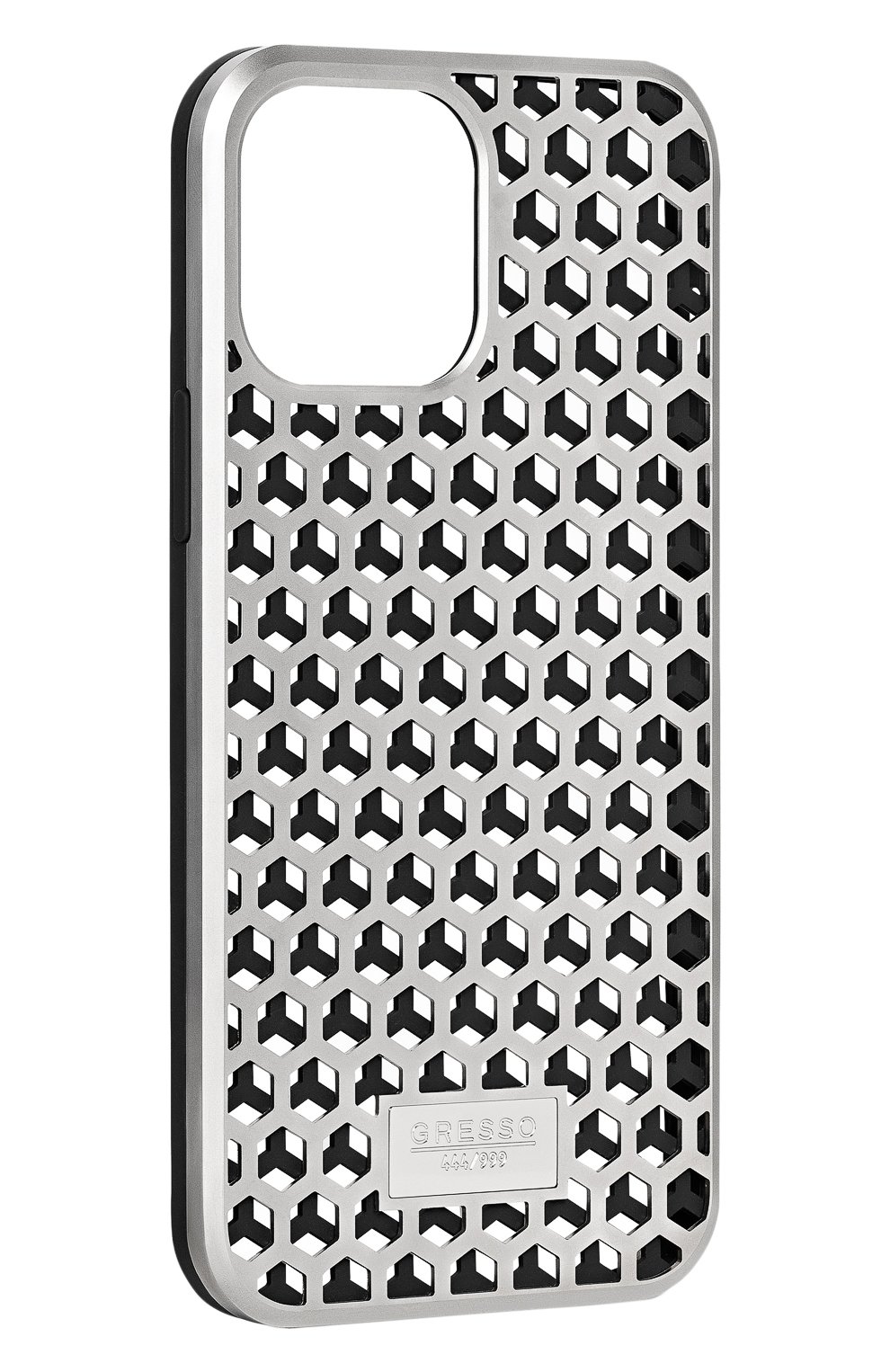 Титановый чехол м1 для iphone 13 pro GRESSO серебряного цвета по цене 0 руб., арт. GRM01TCKT13P | Фото 2 Титановый чехол м1 для iphone 13 pro GRESSO серебряного цвета, арт. GRM01TCKT13P | Фото 2 (Материал: Металл)