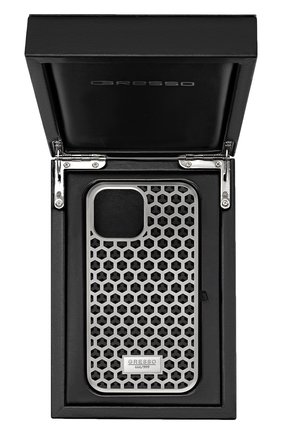 Титановый чехол м1 для iphone 13 pro GRESSO серебряного цвета, арт. GRM01TCKT13P | Фото 4 (Материал: Металл)