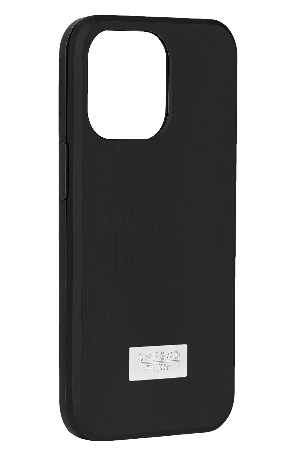 Титановый чехол м8 для iphone 13 pro GRESSO черного цвета, арт. GRM08TCKB13P | Фото 2 (Материал: Металл)