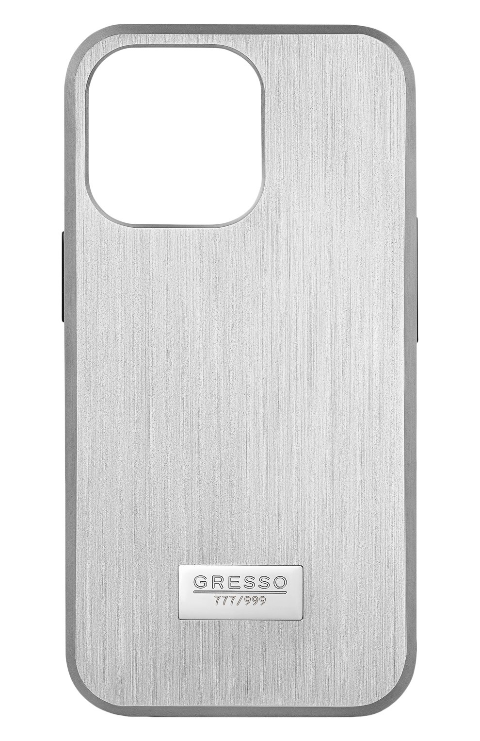 Титановый чехол м7 для iphone 13 pro max GRESSO серебряного цвета, арт. GRM07TCKT13M | Фото 1 (Кросс-КТ: Деактивировано)