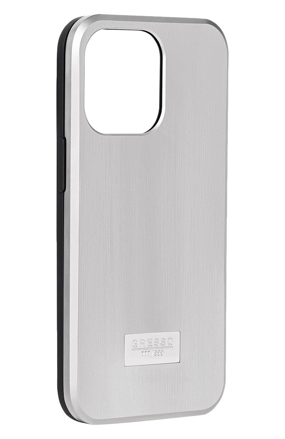 Титановый чехол м7 для iphone 13 pro max  GRESSO серебряного цвета, арт. GRM07TCKT13M | Фото 2 (Кросс-КТ: Деактивировано)