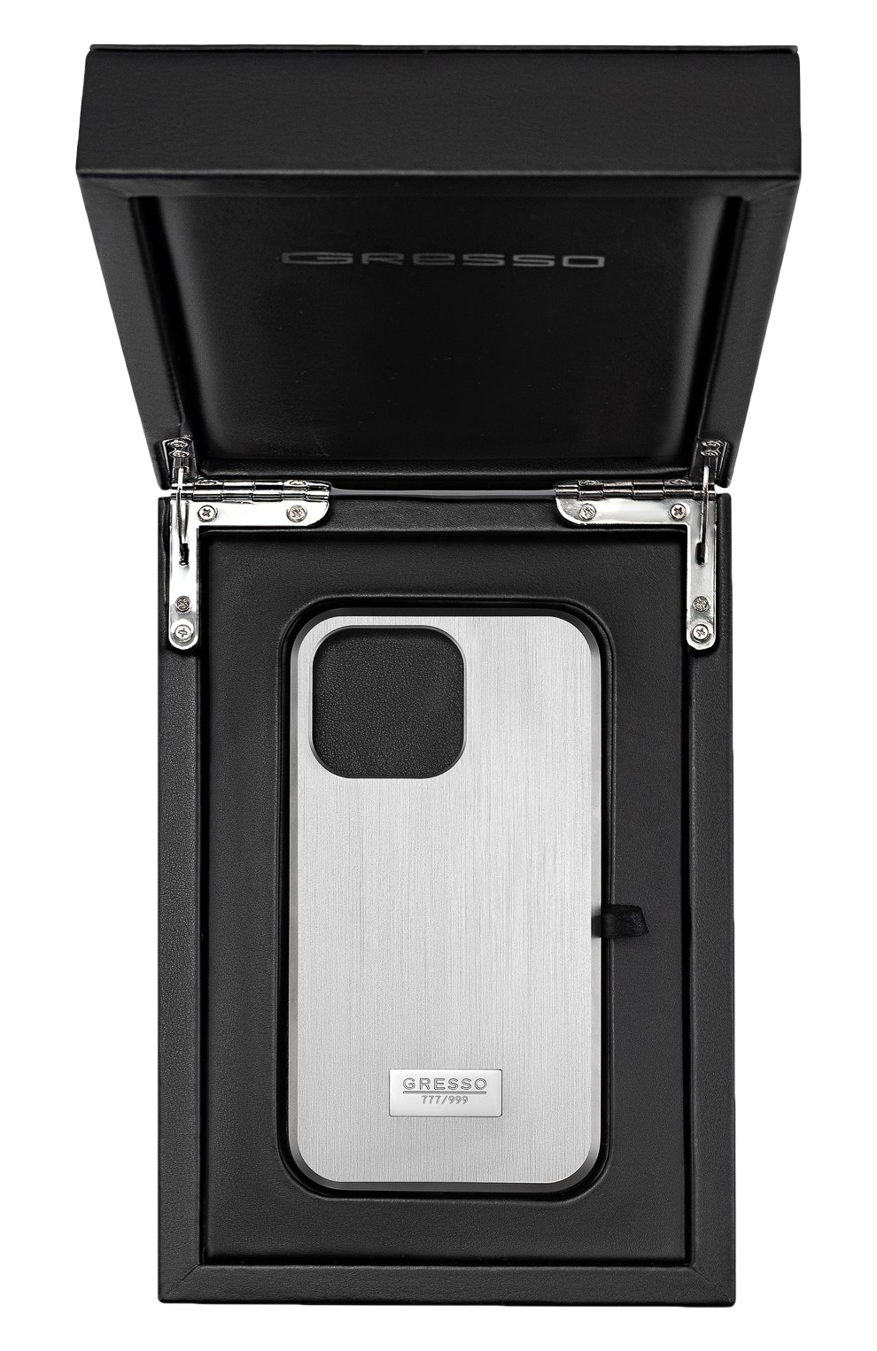Титановый чехол м7 для iphone 13 pro max GRESSO серебряного цвета по цене 60000 руб., арт. GRM07TCKT13M | Фото 5 Титановый чехол м7 для iphone 13 pro max GRESSO серебряного цвета, арт. GRM07TCKT13M | Фото 5 (Кросс-КТ: Деактивировано)