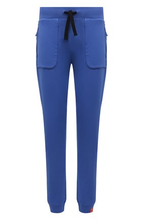 Мужские хлопковые джоггеры ASPESI синего цвета, арт. S2 A AY91 G455 | Фото 1 (Материал внешний: Хлопок; Длина (брюки, джинсы): Стандартные; Силуэт М (брюки): Джоггеры; Стили: Спорт-шик)