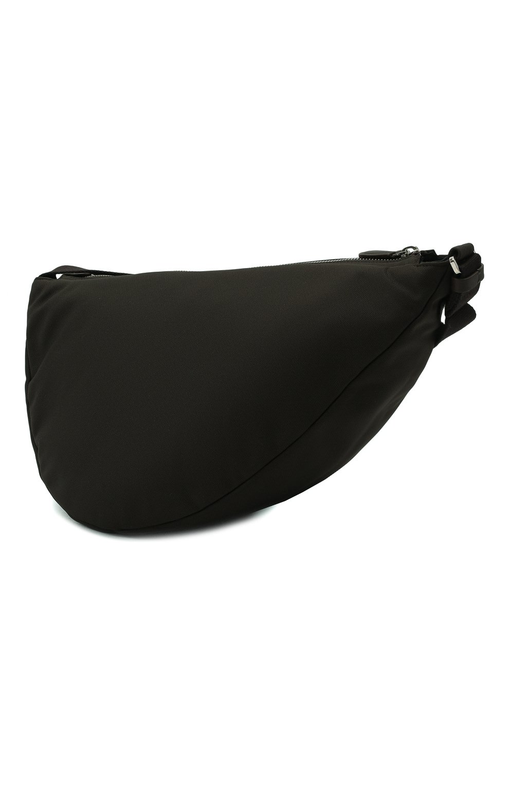 Мужская текстильная сумка slouchy banana two THE ROW темно-коричневого цвета по цене 155500 руб., арт. W1304MW256 | Фото 4 Мужская текстильная сумка slouchy banana two THE ROW темно-коричневого цвета, арт. W1304MW256 | Фото 4 (Материал: Текстиль; Размер: large)
