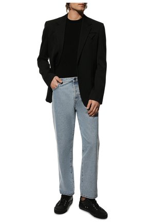 Мужской хлопковый джемпер IL BORGO CASHMERE черного цвета по цене 31550 руб., арт. 55-854M0DG0 | Фото 2 Мужской хлопковый джемпер IL BORGO CASHMERE черного цвета, арт. 55-854M0DG0 | Фото 2 (Материал внешний: Хлопок; Длина (для топов): Стандартные; Рукава: Короткие; Мужское Кросс-КТ: Джемперы; Вырез: Круглый; Принт: Без принта; Стили: Кэжуэл)