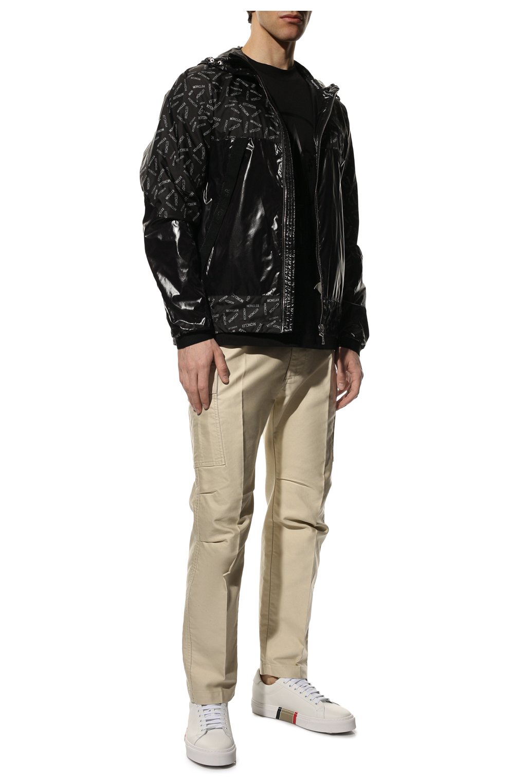 Мужская черная куртка gidayu MONCLER купить в интернет-магазине ЦУМ ...