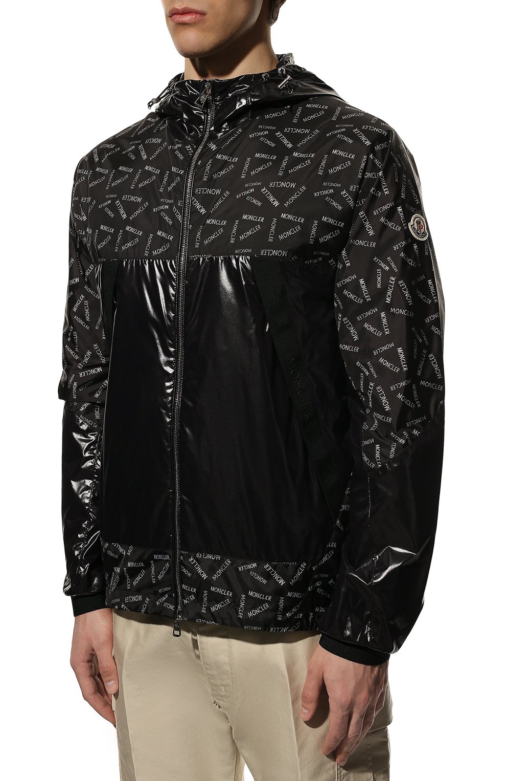 Мужская черная куртка gidayu MONCLER купить в интернет-магазине ЦУМ ...