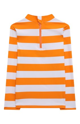 Детская пляжный лонгслив STELLA MCCARTNEY оранжевого цвета по цене 9400 руб., арт. 8QCMH2 | Фото 2 Детская пляжный лонгслив STELLA MCCARTNEY оранжевого цвета, арт. 8QCMH2 | Фото 2 (Материал внешний: Синтетический материал; Рукава: Длинные)