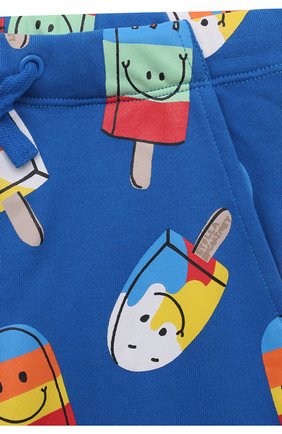 Детский комплект из свитшота и брюк STELLA MCCARTNEY синего цвета, арт. 8Q3TH0 | Фото 4